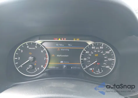 2021 Nissan Altima Sr Fwd z USA, uszkodzony, nr VIN 1N4BL4CV7MN382766